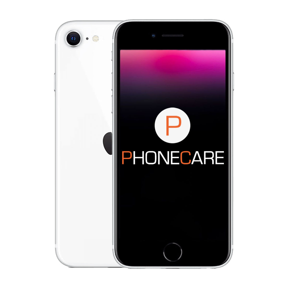 Brukt iPhone SE 2020 64GB Hvit – Brukt stand