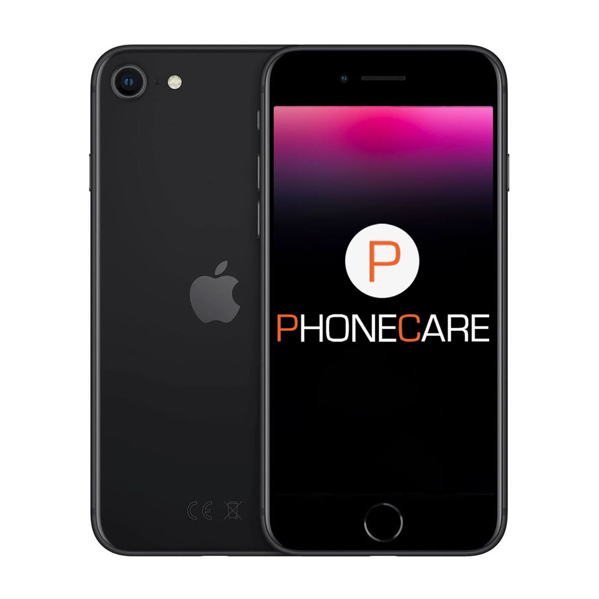 Brukt iPhone SE 2020 64GB Svart – Brukt stand