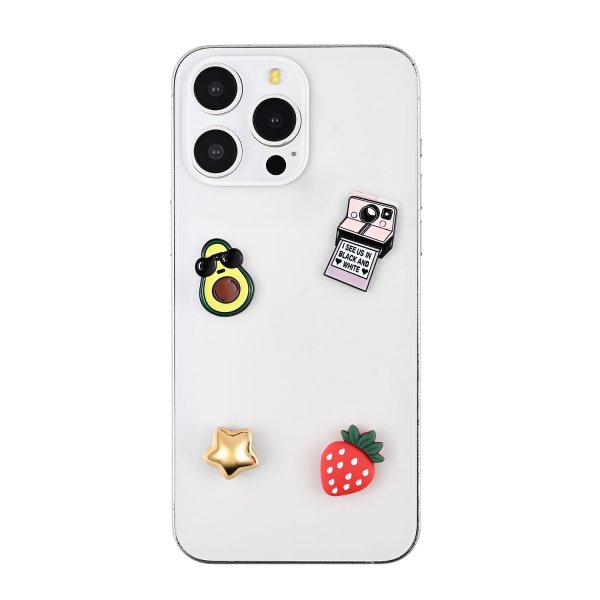 Onsala Pimp Your Phone Charms 4-pakning Avocado