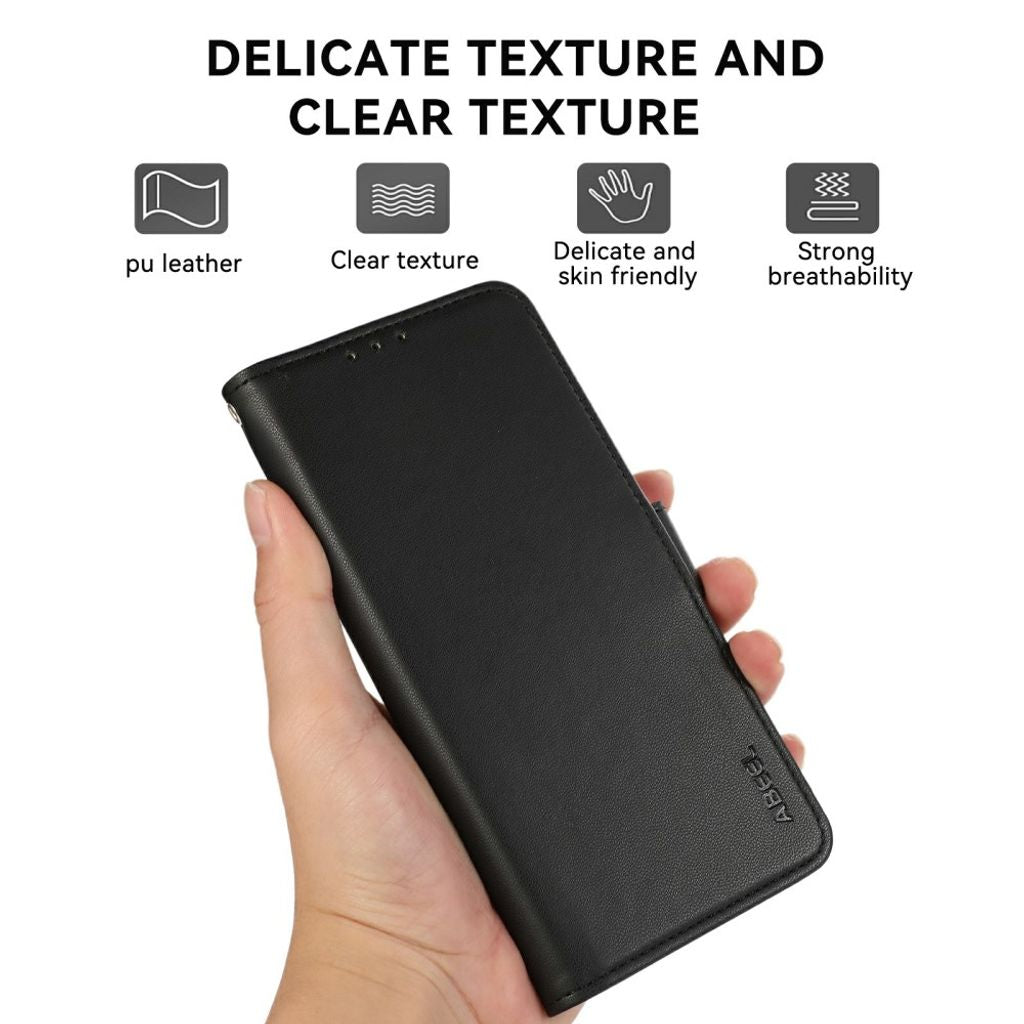 ABEEL Google Pixel 11/Pixel 11 Pro Etui RFID-beskyttelse Svart