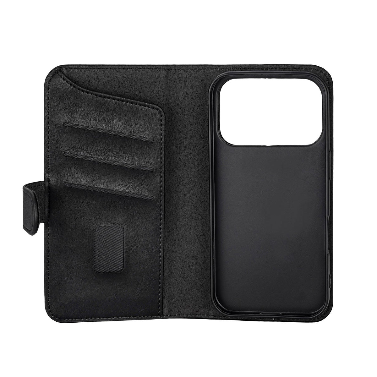 Gear iPhone 17 Pro/iPhone 18 Pro Etui 3 Kortlomme Svart
