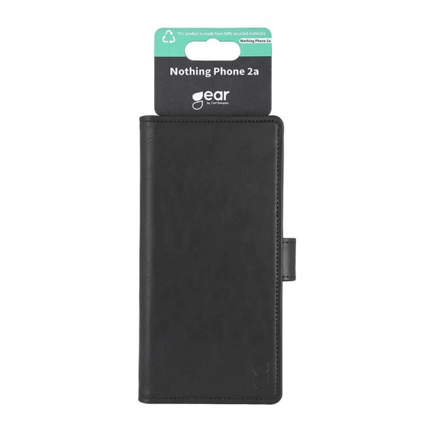 Gear Nothing Phone (2a) Etui 3 Kortlomme Svart