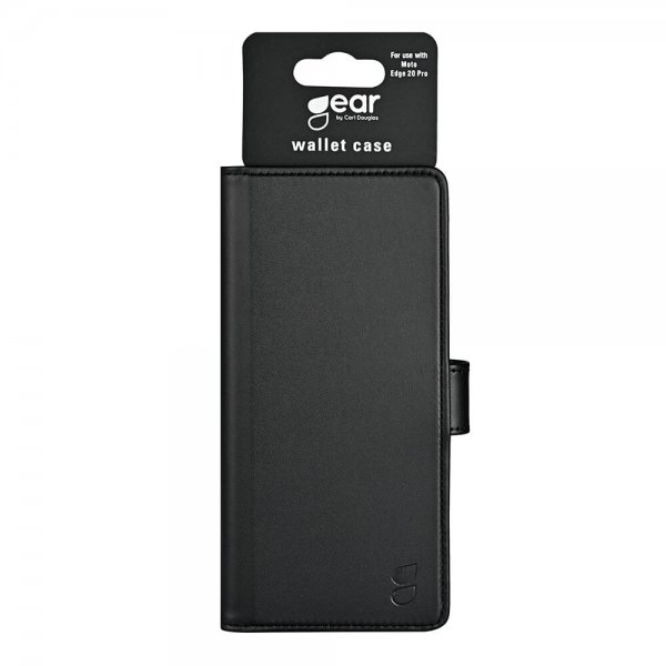 Gear Motorola Edge 20 Pro Etui 3 Kortlomme Svart