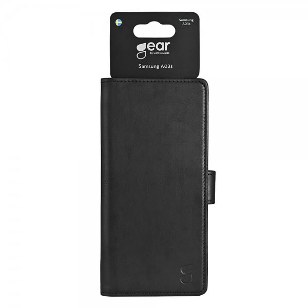 Gear Samsung Galaxy A03s Etui 3 Kortlomme Svart