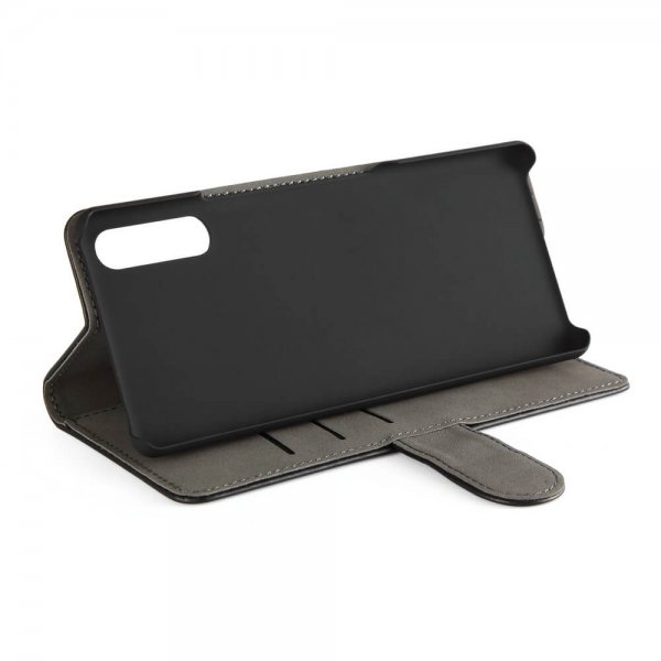 Gear Sony Xperia L4 Etui 3 Kortlomme Svart