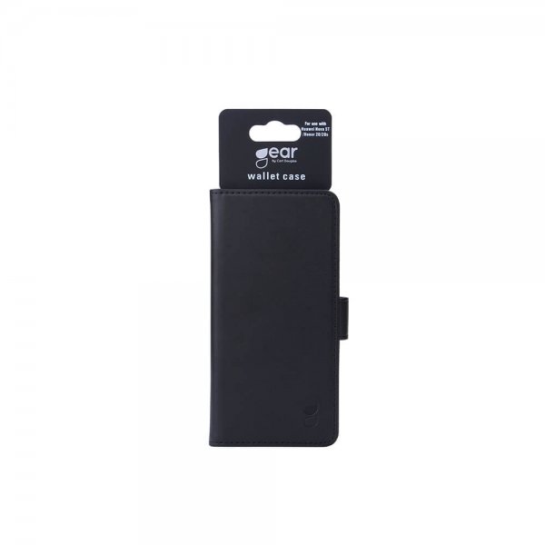 Gear Huawei Nova 5T Etui 3 Kortlomme Svart