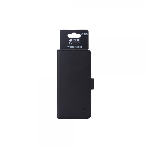 Gear Nokia 6.2/7.2 Etui 3 Kortlomme Svart