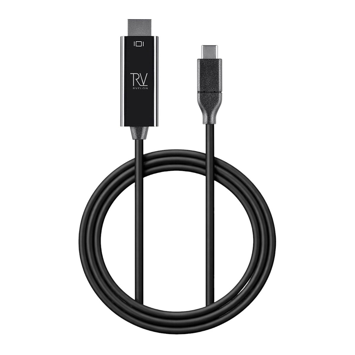 Rvelon USB-C til HDMI 1.4-kabel 4K - 2 meter