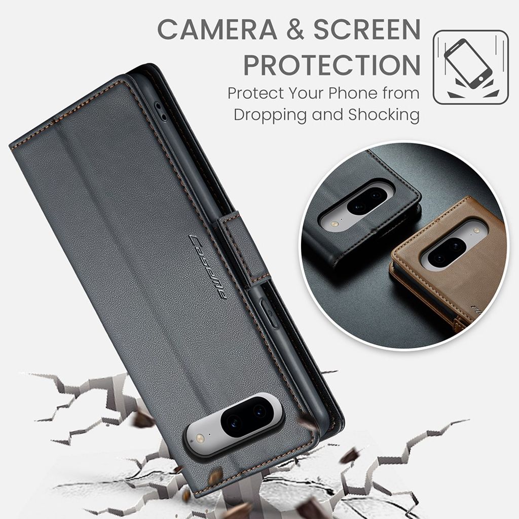 CaseMe Google Pixel 8 Etui 023 Series Svart