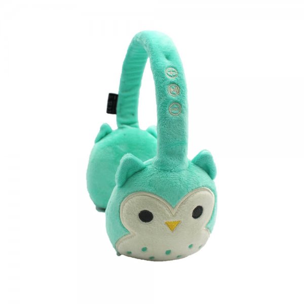 Squishmallows Hodetelefoner Plush Bluetooth Headphones Winston the Owl