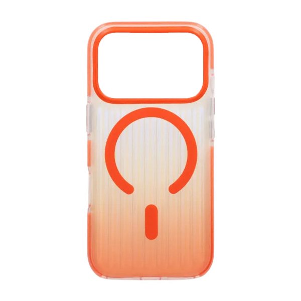 iPhone 17 Pro Deksel Korrugerte MagSafe Oransje