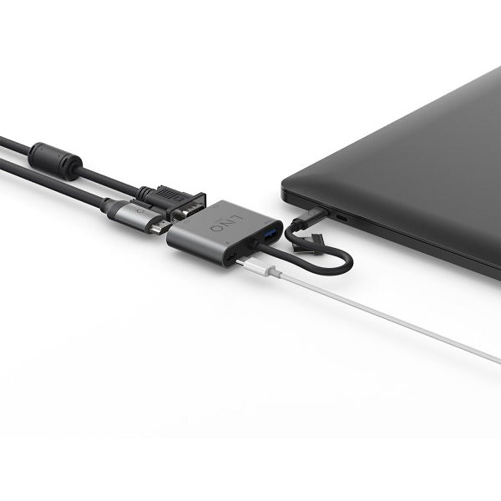 LINQ by Elements 4 in 1 USB-C Multiport Hub