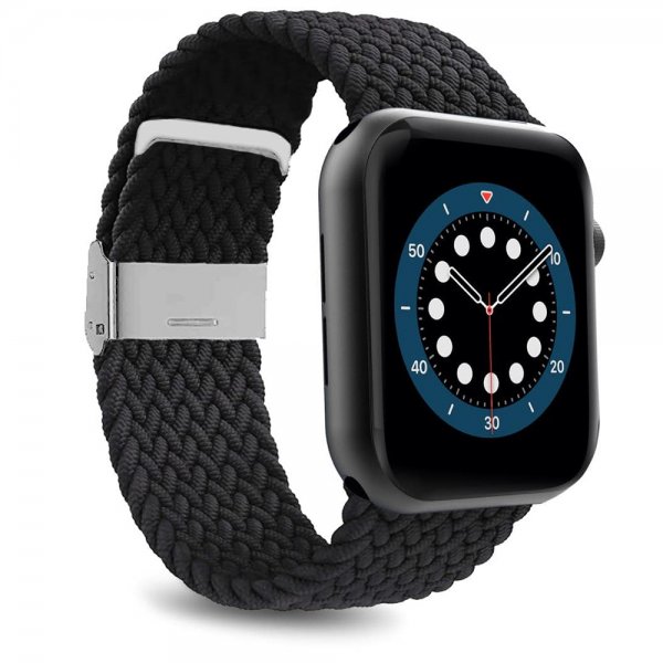 Puro Apple Watch 44/45/46mm/Apple Watch Ultra Armbånd Loop Svart