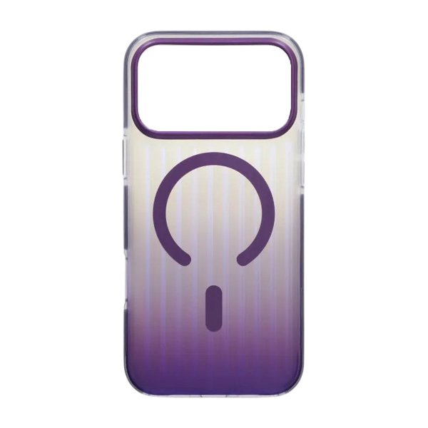iPhone 17 Pro Deksel Korrugerte MagSafe Lilla