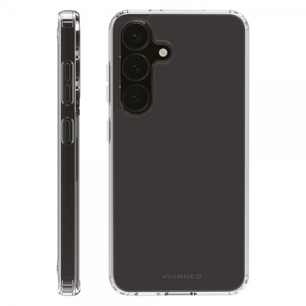 Vivanco Samsung Galaxy S25 Plus Deksel Crystal Clear Transparent