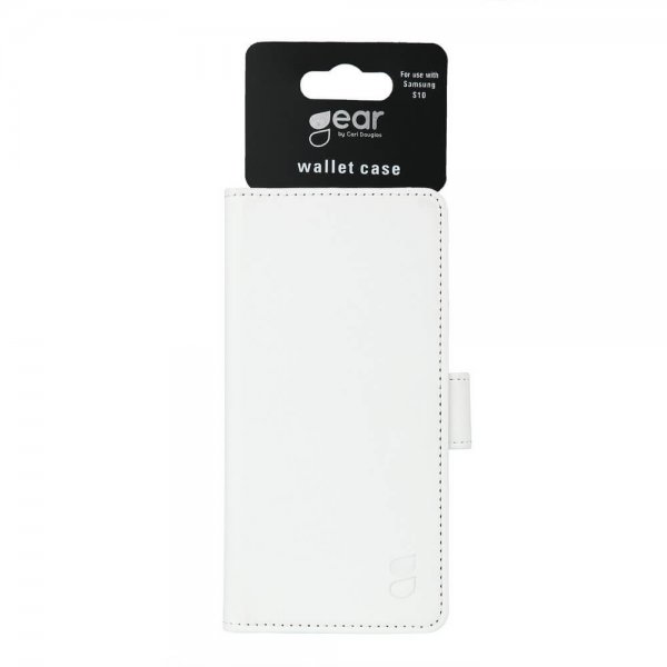 Gear Samsung Galaxy S10 Etui 3 Kortlomme Hvit