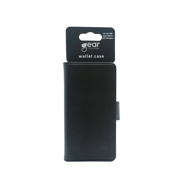 Gear Sony Xperia XZ2 Compact Etui 3 Kortlomme Svart