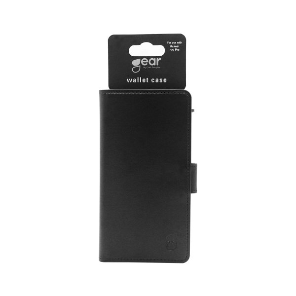Gear Huawei P20 Pro Etui 3 Kortlomme Svart