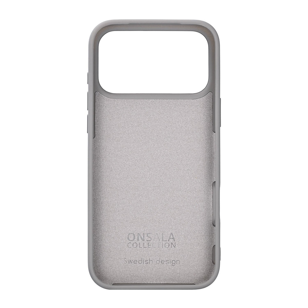 Onsala iPhone 17 Pro Max/iPhone 18 Pro Max Deksel Silikonfølelse Concrete
