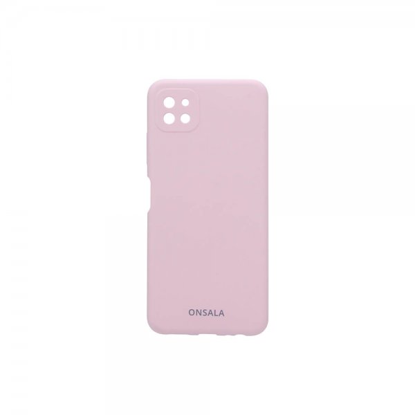 Onsala Samsung Galaxy A22 5G Deksel Silikon Sand Pink