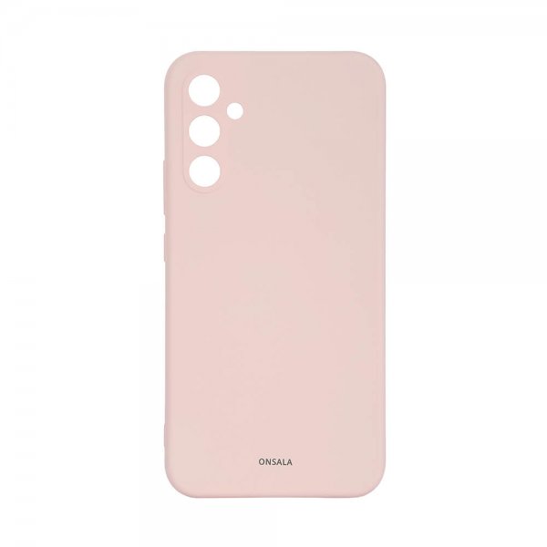 Onsala Samsung Galaxy A34 5G Deksel Silikon Chalk Pink
