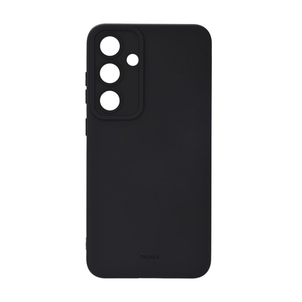 Onsala Samsung Galaxy S25 Plus Deksel Silicone Touch Svart