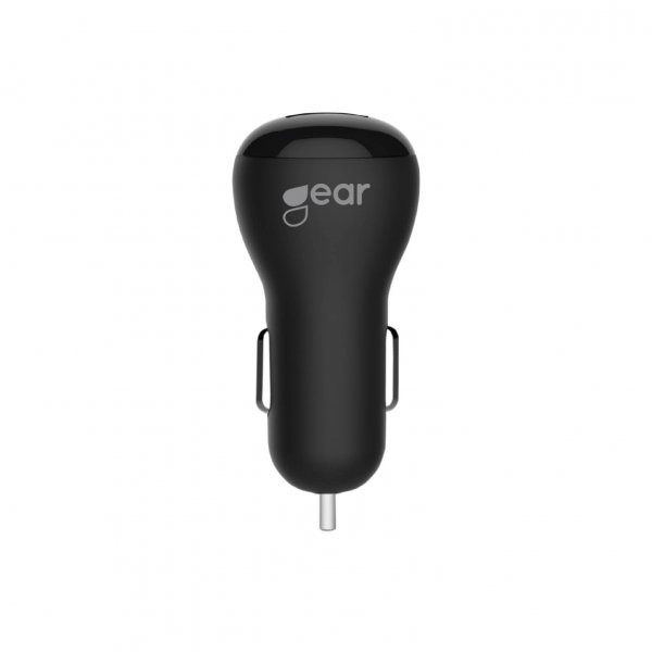 Gear Biladdare 1xUSB 1A Svart