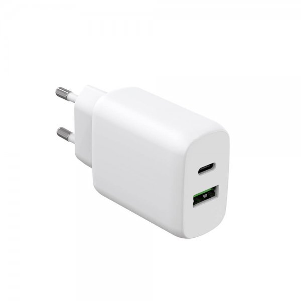 Gear Lader PD/PPS Travel Charger 30W + QC 18W Hvit