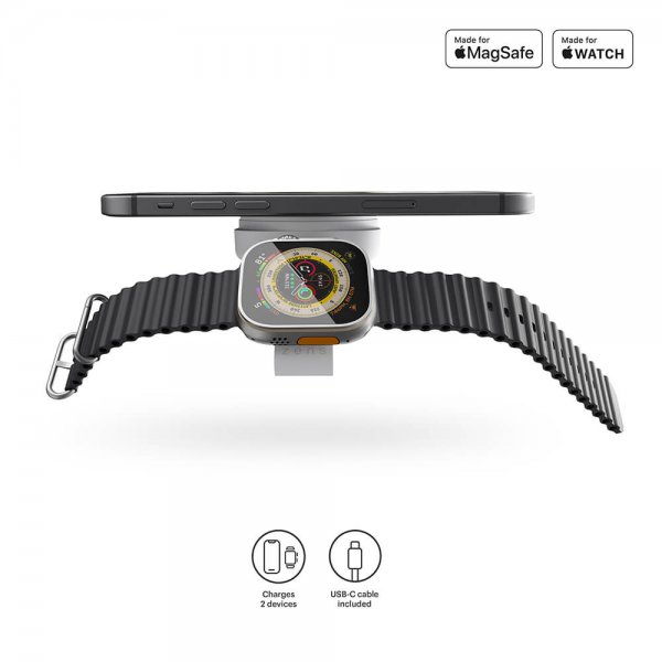 Zens 2-in-1 MagSafe + Watch travel charger
