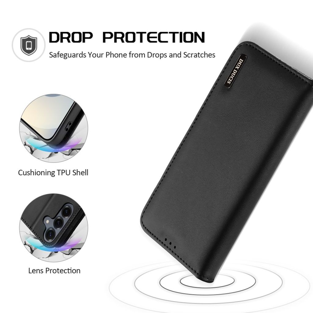 Dux Ducis Samsung Galaxy S26 Plus Etui Hivo Series Svart