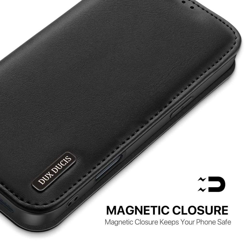 Dux Ducis iPhone 17 Etui Hivo Series Svart