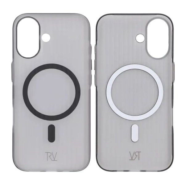 Rvelon iPhone 17 Deksel Korrugerte MagSafe Svart