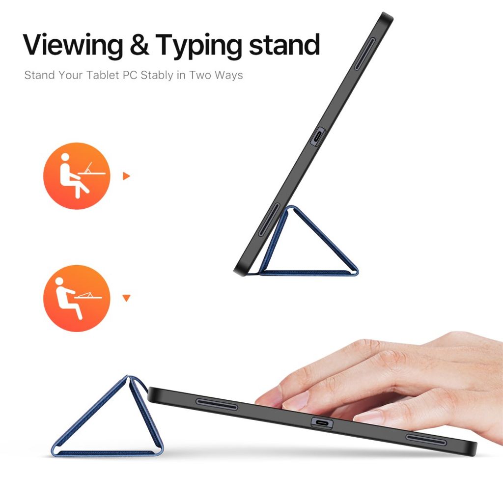 Dux Ducis Samsung Galaxy Tab S11 Ultra/S12 Ultra Etui DOMO Series Blå