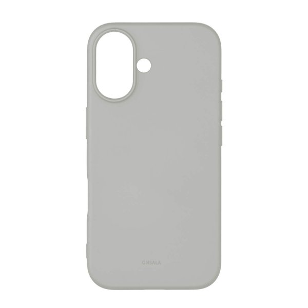 Onsala iPhone 16 Deksel Silicone Touch Concrete