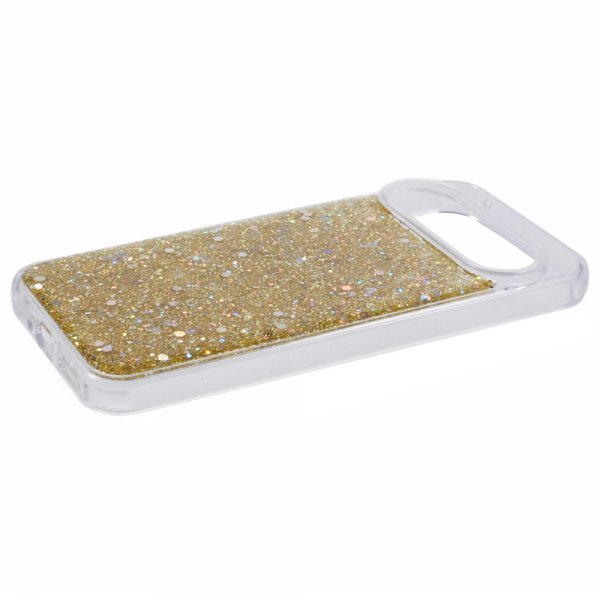 Nordic Covers Google Pixel 9/Pixel 9 Pro Deksel Sparkle Series Citrine Gold