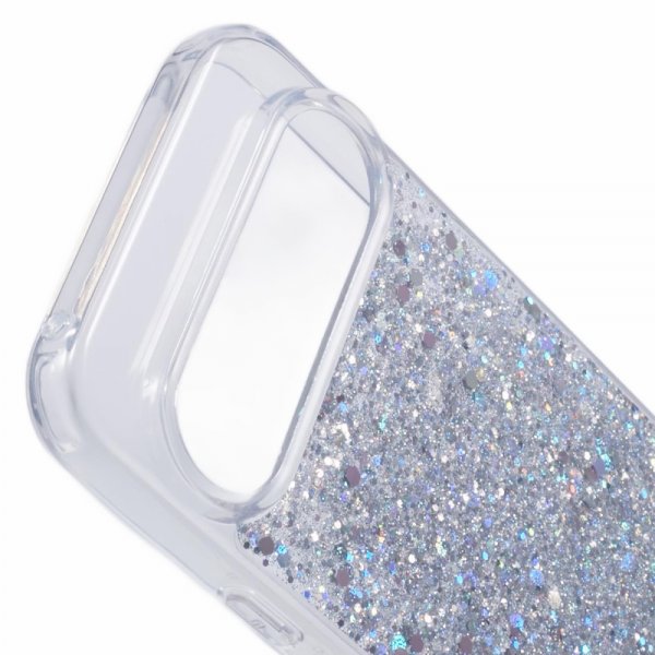 Nordic Covers Google Pixel 9 Pro XL Deksel Sparkle Series Stardust Silver