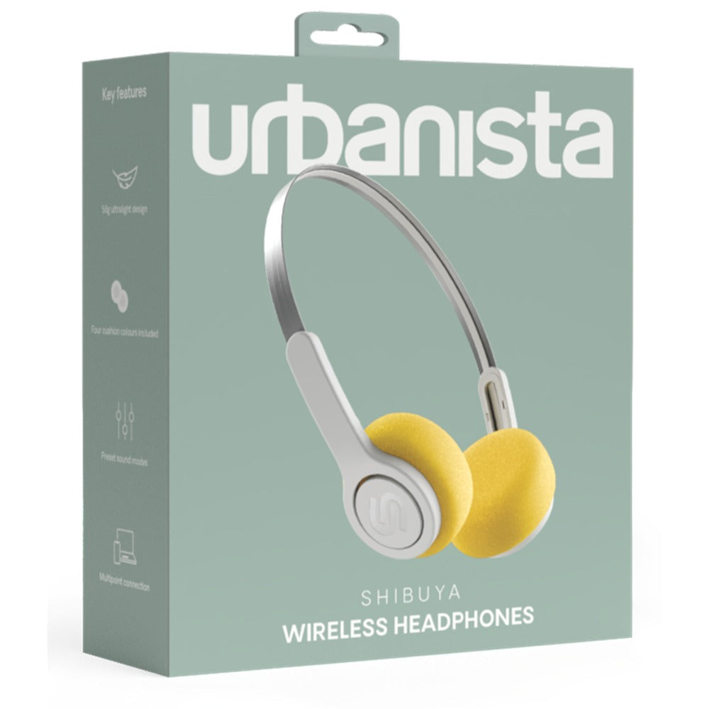 Urbanista Trådløse Hodetelefoner Shibuya Cloud White