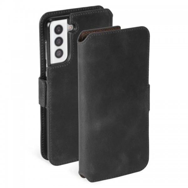 Krusell Samsung Galaxy S21 Etui Sunne PhoneWallet Vintage Black