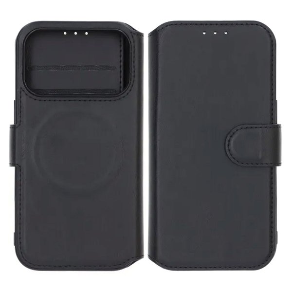 Rvelon iPhone 17 Pro Max Etui 4 Kortlomme MagSafe Svart