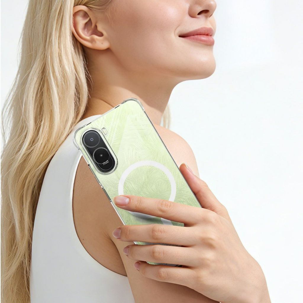 Lc.Imeeke Xiaomi Redmi A7 Pro Etui Airbag MagSafe Klar