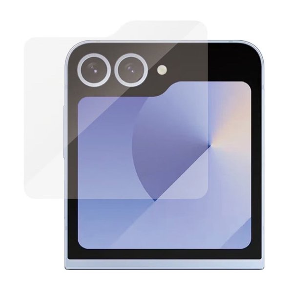 Samsung Galaxy Z Flip 7 FE Skjermbeskytter Aluminium frame