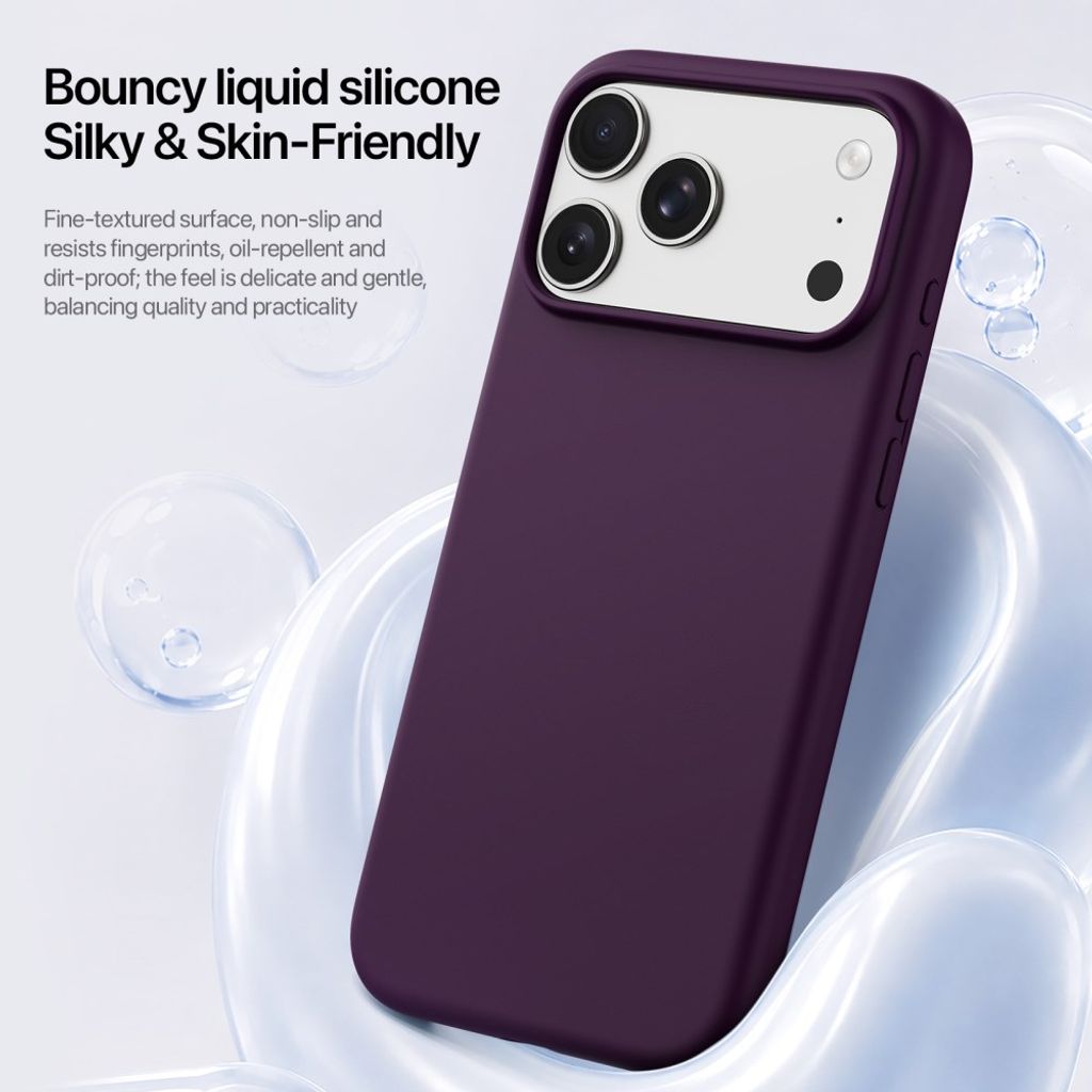 Dux Ducis iPhone 17 Pro Max/iPhone 18 Pro Max Deksel Piel Series MagSafe Rød