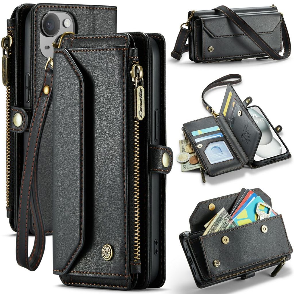 CaseMe iPhone 15 Etui C36 Series Svart