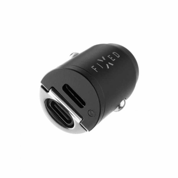 Fixed Mobillader til bil Car Charger Dual USB-C 30W