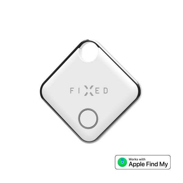Fixed Tag Bluetooth Smart Tracker Find My Hvit