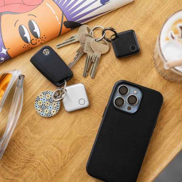 Fixed Tag Bluetooth Smart Tracker Find My Hvit