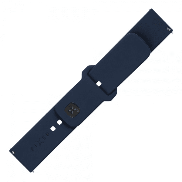 Fixed Samsung Galaxy Watch 22mm Armbånd Silicone Sporty Strap Blå
