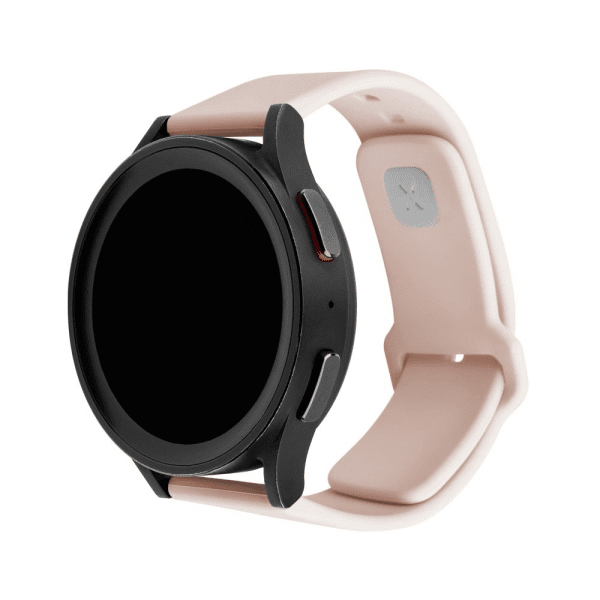 Fixed Samsung Galaxy Watch 22mm Armbånd Silicone Sporty Strap Rosa