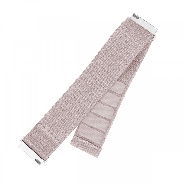 Fixed Samsung Galaxy Watch 22mm Armbånd Nylon Sporty Strap Rosa