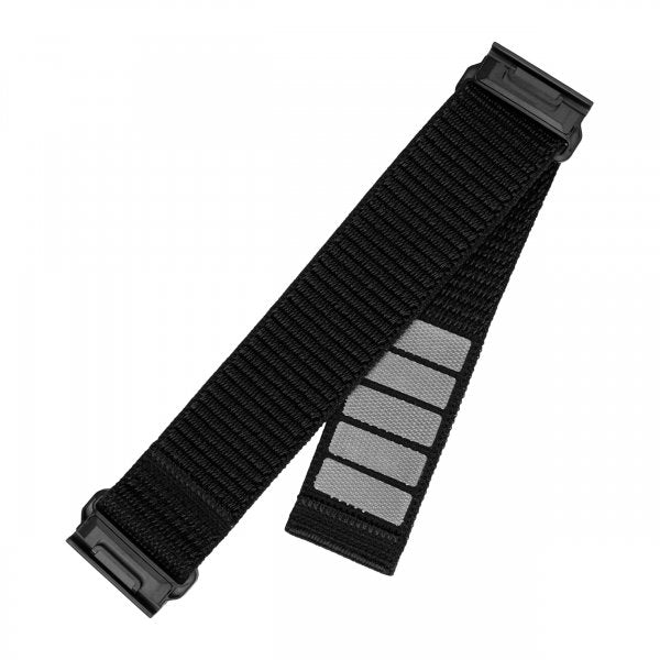 Fixed Garmin QuickFit 22mm Armbånd Nylon Strap Svart